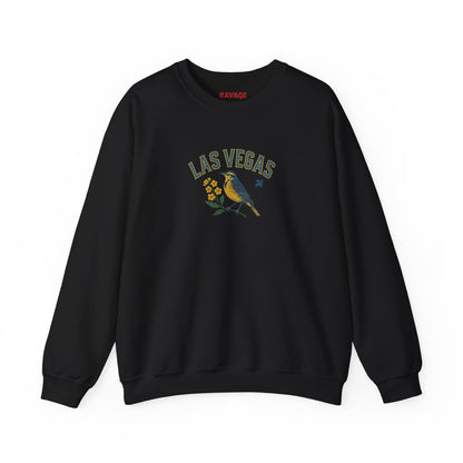 RAVAGE Las Vegas Vibe Unisex Crewneck Sweatshirt-Cozy Street wear