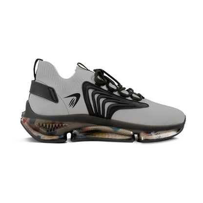 LIGHT GREY RAVAGE Men's Mesh Sneakers: Stylish Ultimate Comfort Athletic Shoes