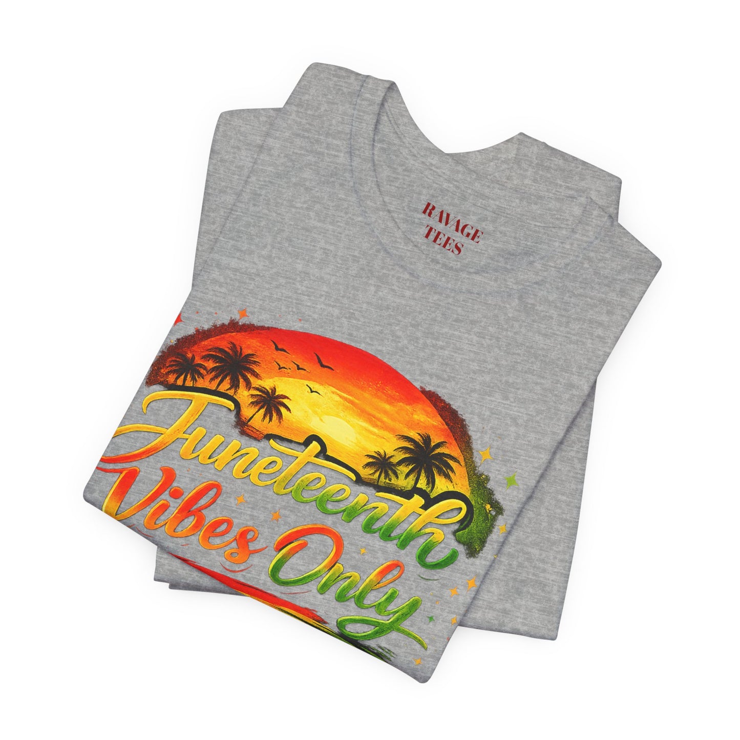 Juneteenth Vibes Only T-Shirt