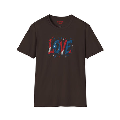 Soft Unisex Freedom & Love Graphic Tee | Gift & Daily Wear