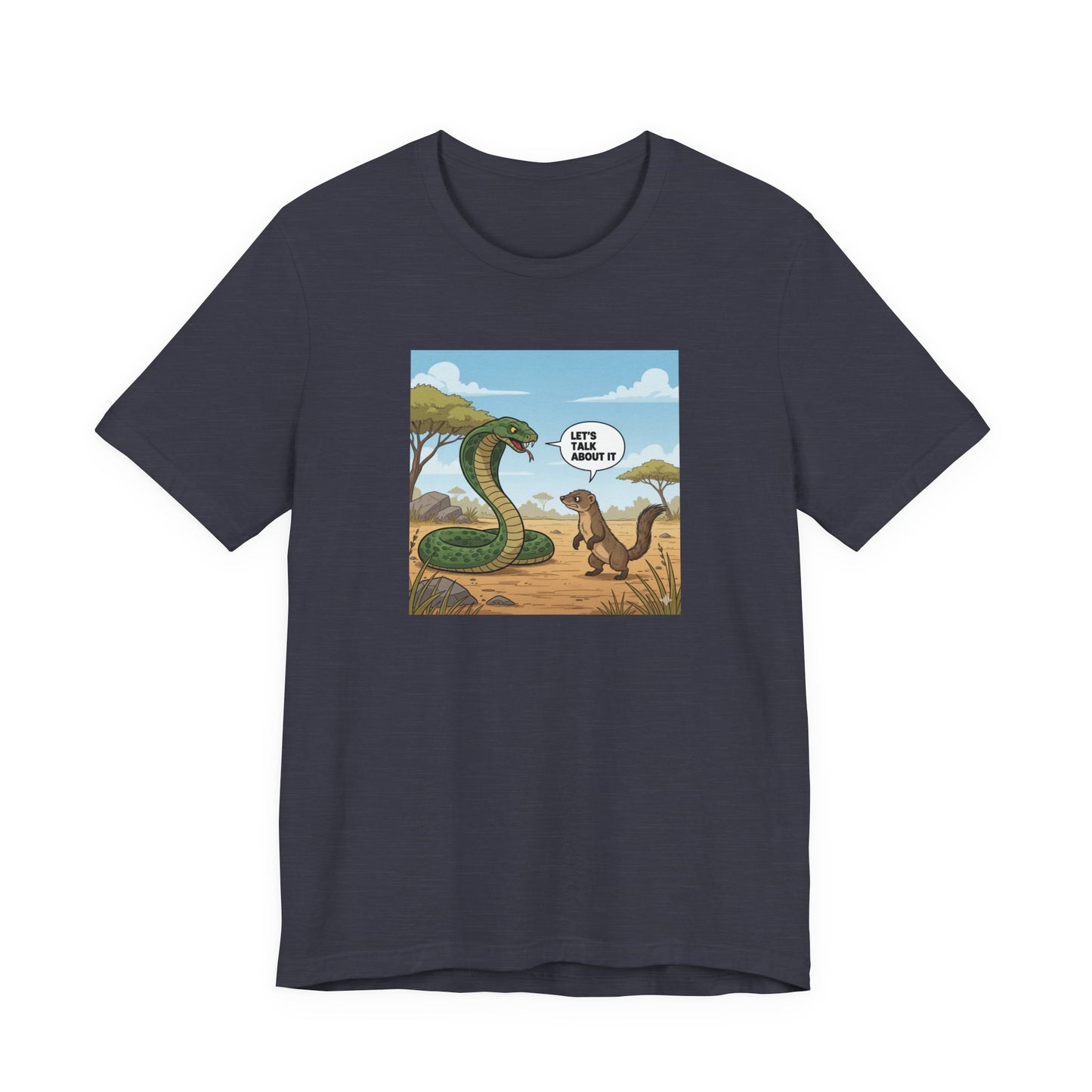 Whimsical Adventure Tee, Funny Graphic Shirt, Gift for Nature Lovers, Eco-Friendly Apparel, Unique Casual Wear, Perfect for Birthdays