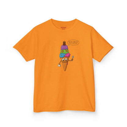 Kids Ice Cream Cone T-Shirt - Fun Summer Apparel, Perfect Gift for Birthdays, Playdates, Ice Cream Lovers, Family Outings