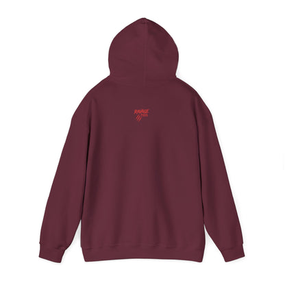 RAVAGE TEES Minimalist Unisex Hooded Sweatshirt – Cozy Everyday Wear for Style and Comfort