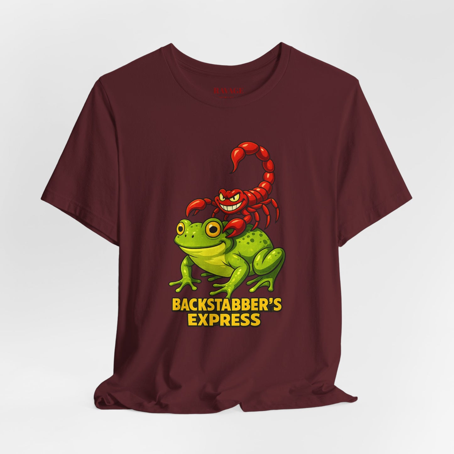 Backstabber's Express Frog & Scorpion Tee