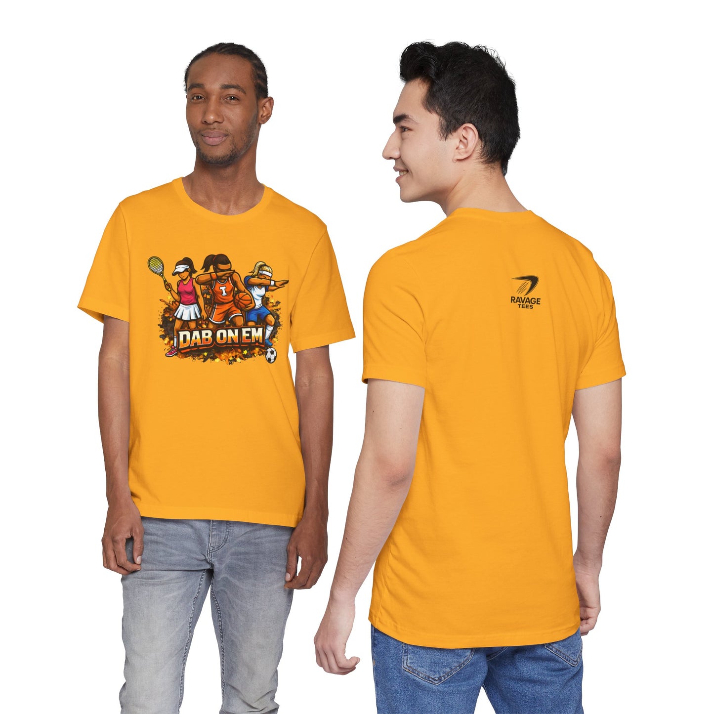 DAB ON EM Unisex Jersey Short Sleeve Tee