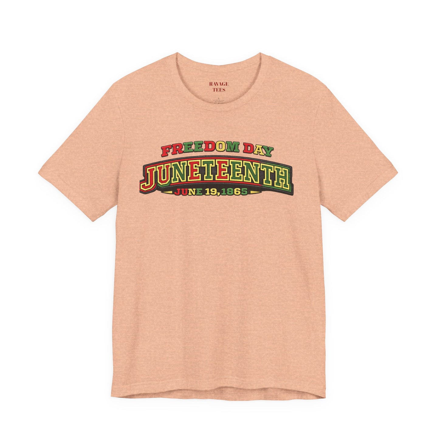 Juneteenth Freedom Day June 19, 1865" Tee