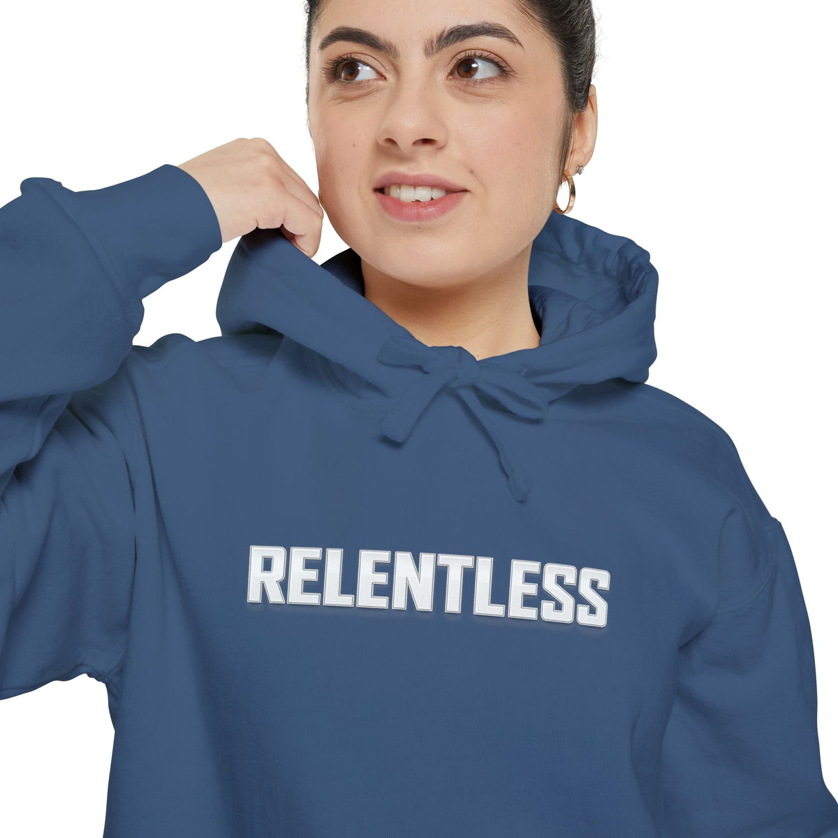 Relentless Hoodie — Inspirational Graphic Pullover