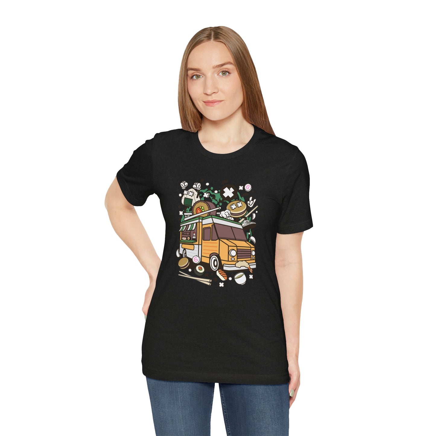 Cute Vintage Street Food Van Tee