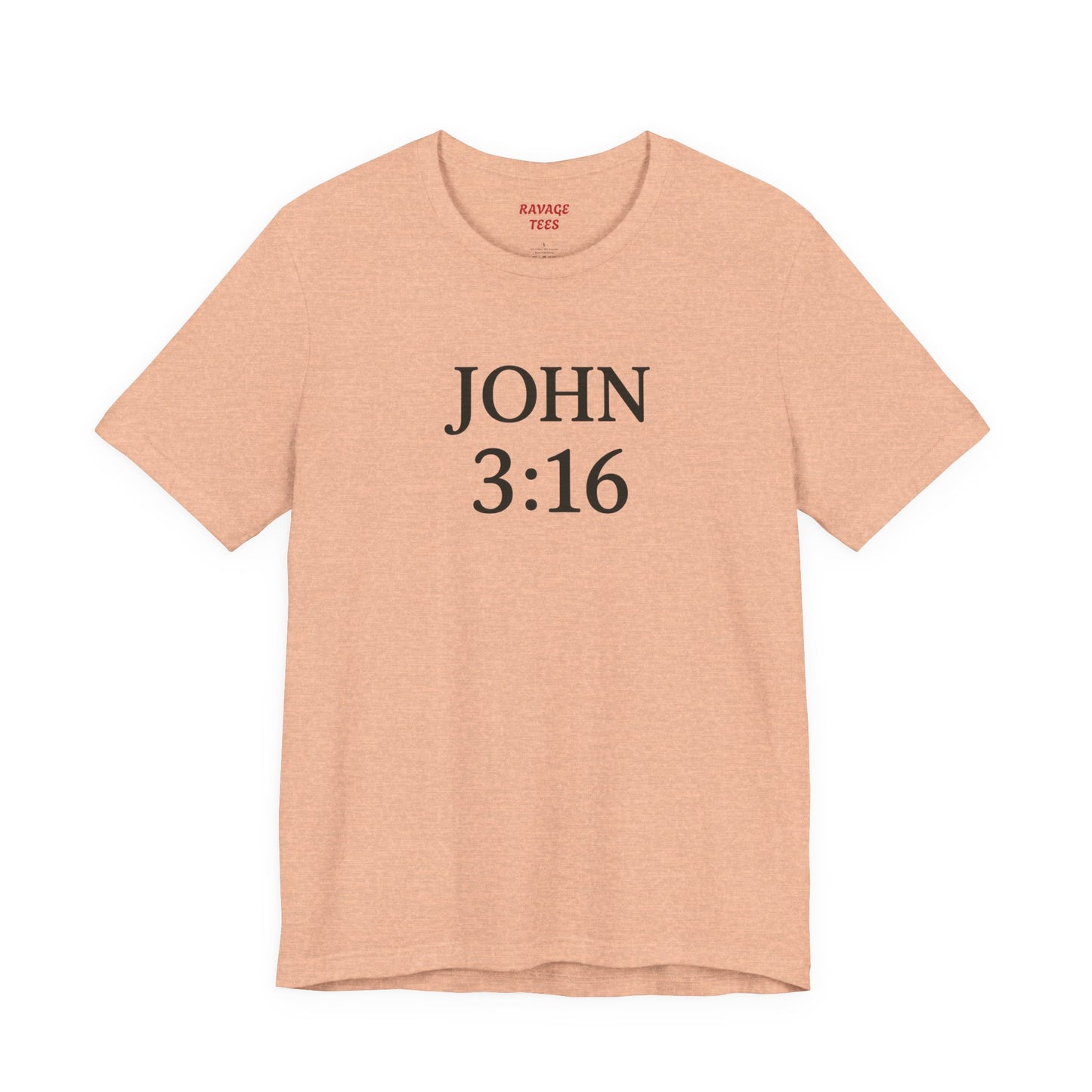 **JOHN 3:16 Faith-Inspired Unisex Tee