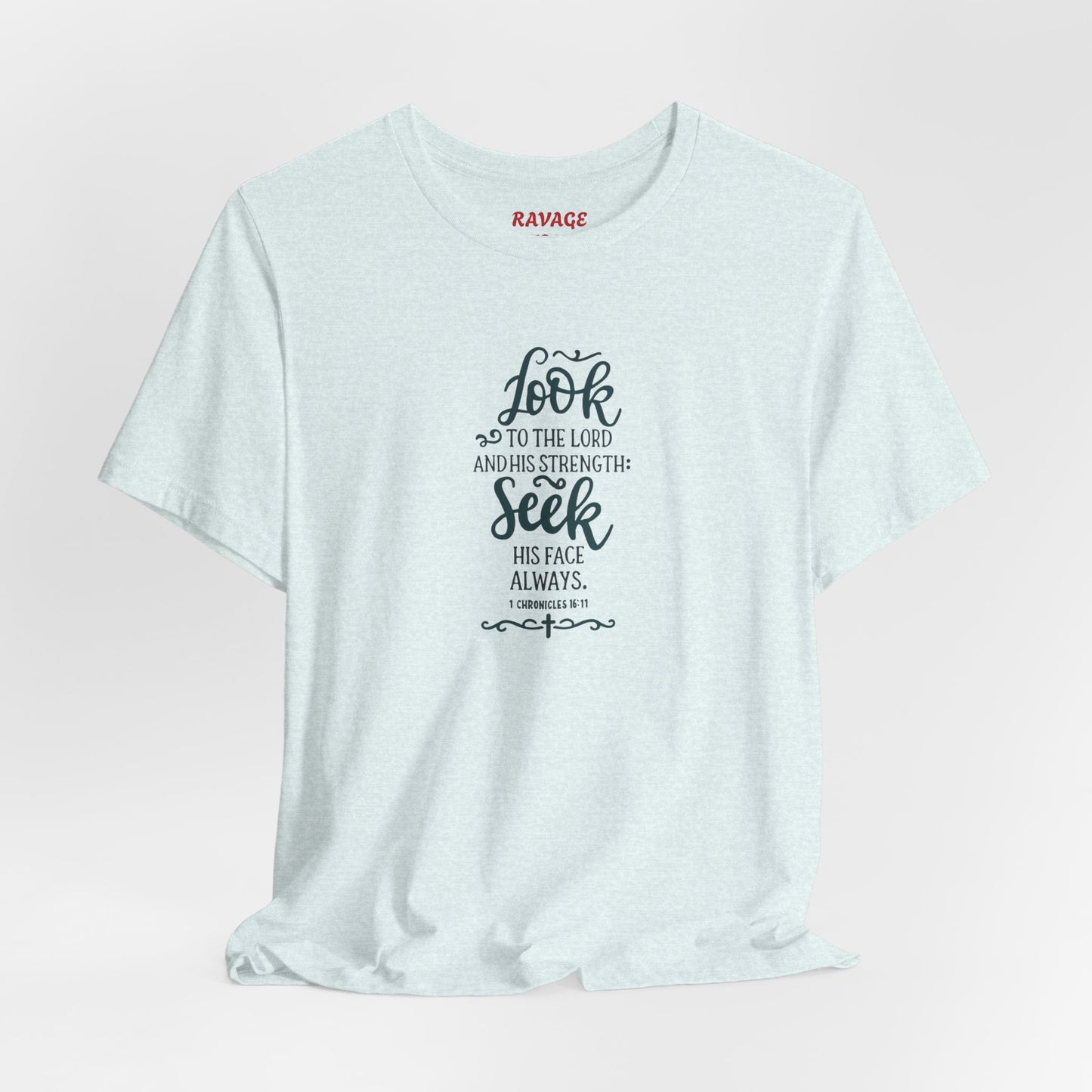 Seek His Guidance Tee: Inspirational Faith Quote Unisex T-Shirt