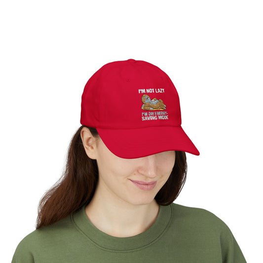 Funny Dad Cap - I'm Not Lazy I'm On Energy Saving Mode, Gifts for Fathers Day, Dad Hat, Casual Summer Wear, Outdoor Accessories, [...]