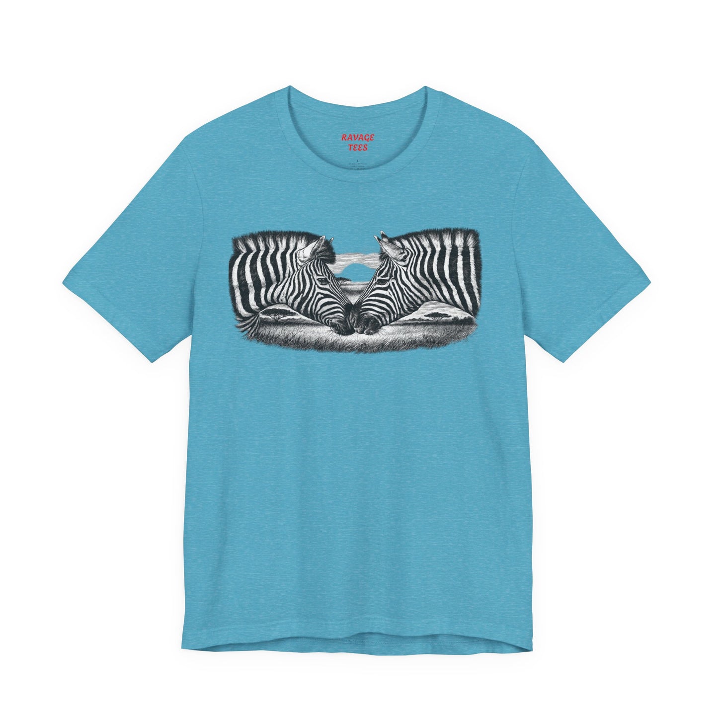 Zebra Heart Tee