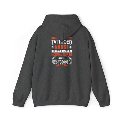 Tattooed Nurse Tee - Unisex Cotton Hoodie for Medical Professionals, Gifts for Nurses, Nurse Appreciation, Medical Humor Tee, Fun [...]