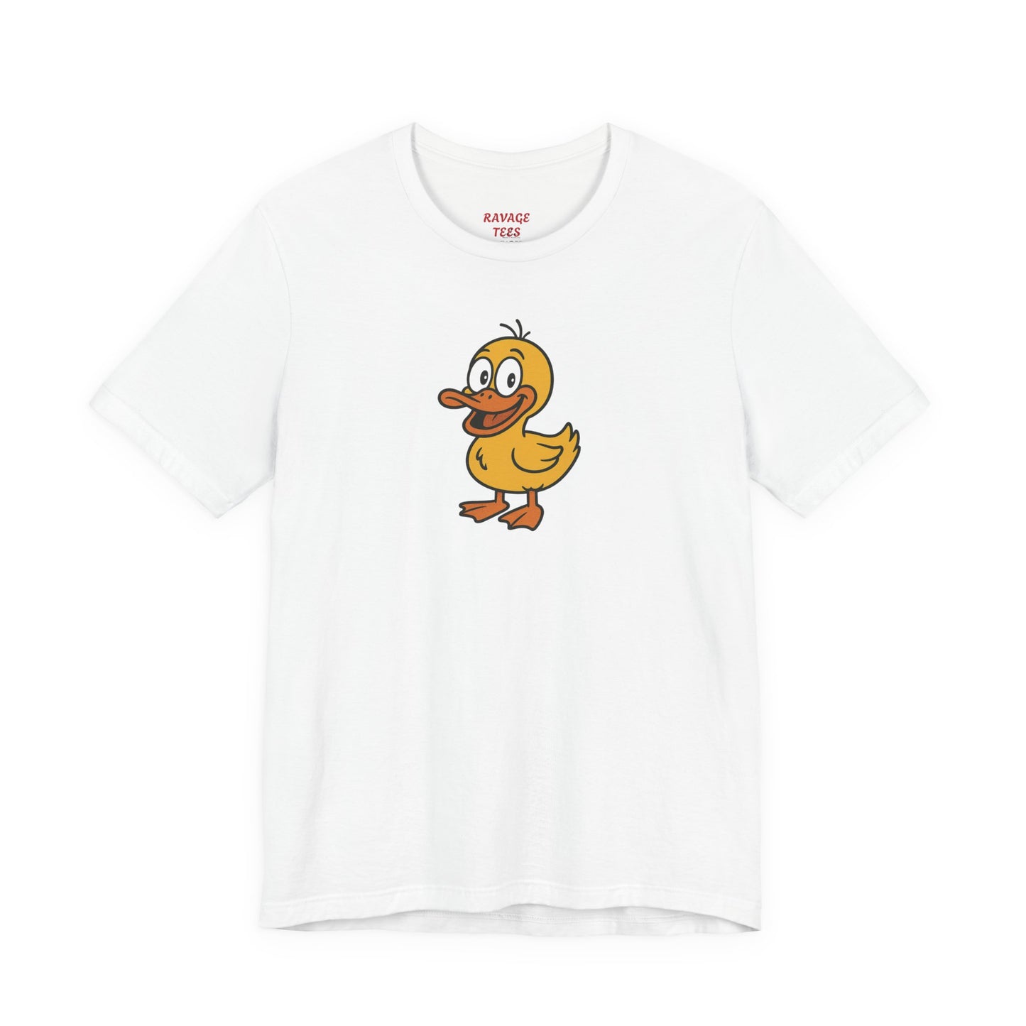 Cute Duck Graphic Tee for Animal Lovers, Unisex T-Shirt, Funny Gift Idea, Casual Wear, Summer Outfit