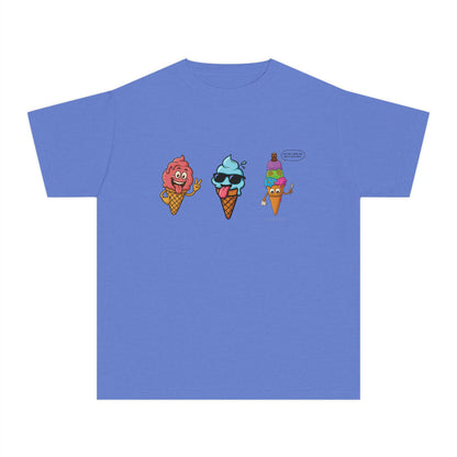 Cool Ice Cream Youth Tee: Fun Midweight Summer T-Shir