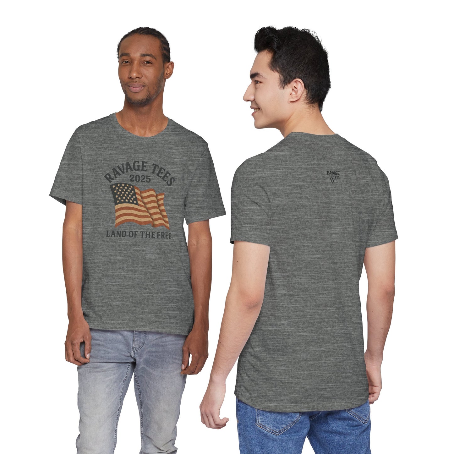 RaVage Vintage Tee: "Land of the Free"