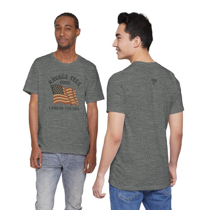 RaVage Vintage Tee: "Land of the Free"