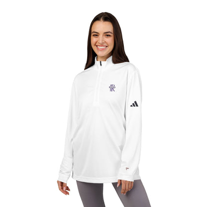 RAVAGE Embroidered Quarter-Zip Pullover — adidas® Performance Golf Top