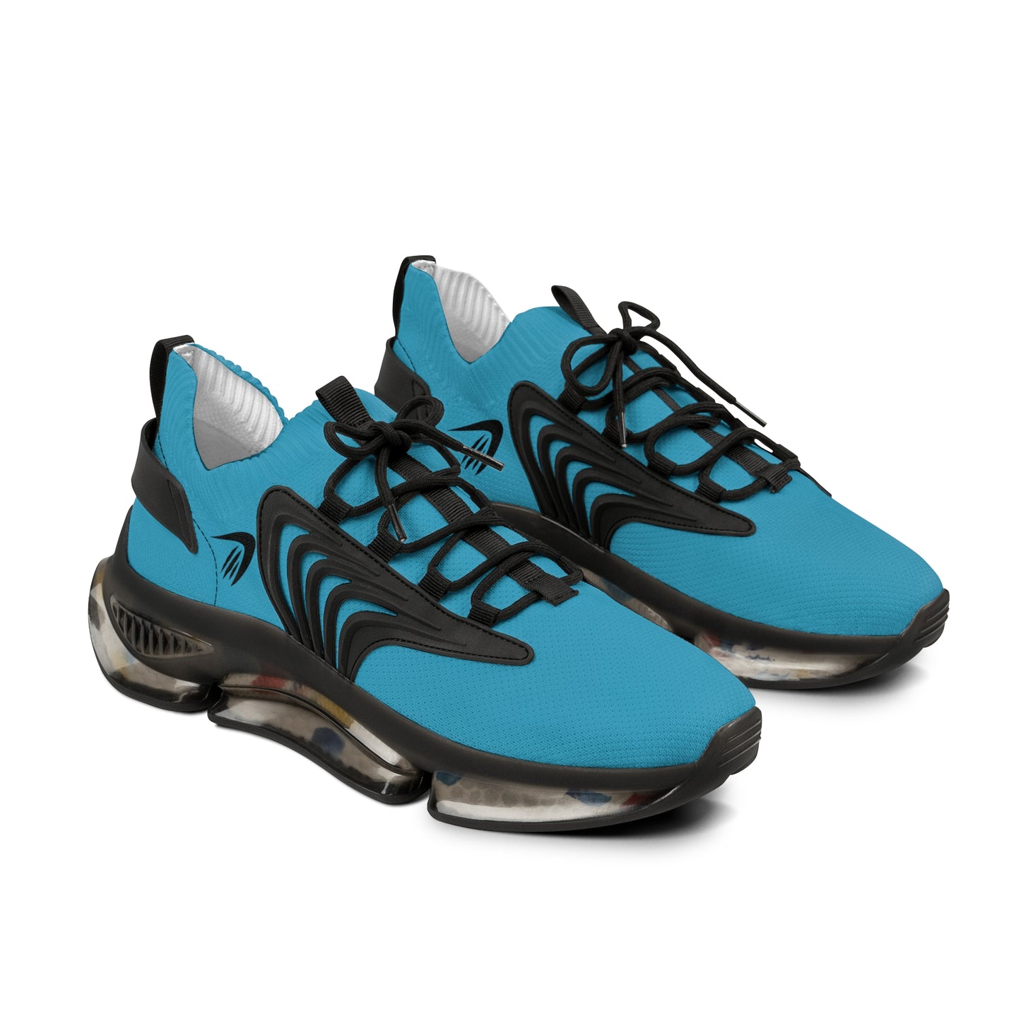 TURQOISE RAVAGE Men's Mesh Sneakers: Stylish Ultimate Comfort Athletic Shoes