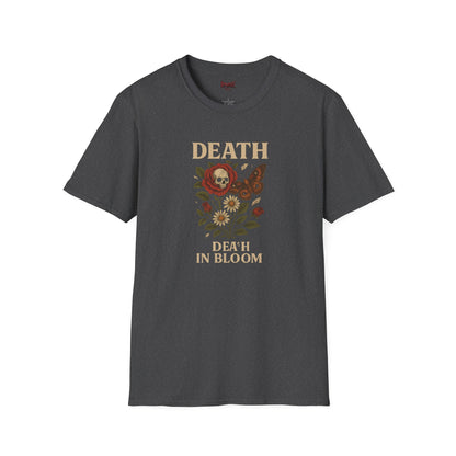 "Death In Bloom" Graphic Unisex T-Shirt | Eco-Friendly Tee