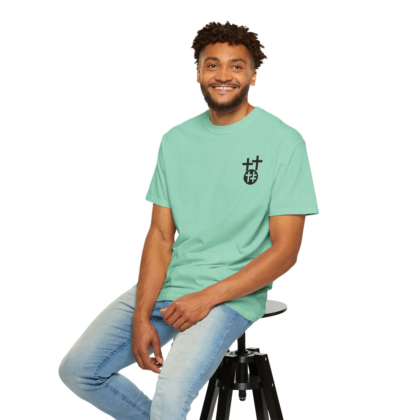 Calvary Cross Unisex T-Shirt – Faith-Based Apparel, Christian Symbol Tee, Everyday Casual Wear, Inspirational Gift