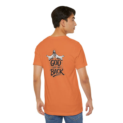Faith Graphic Tee — 'God Got My Back' Christian T-Shirt