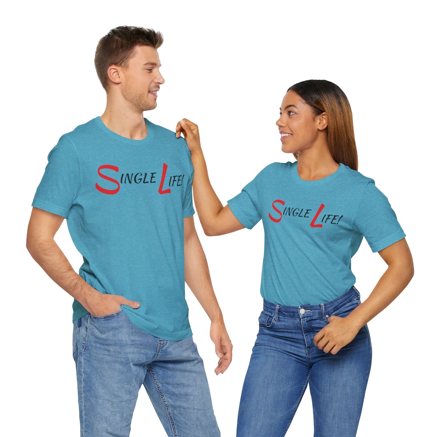 Fun & Playful Single Life Tee – Quirky Casual Shirt for Summer, Friendship Celebrations & Gifts for Singles