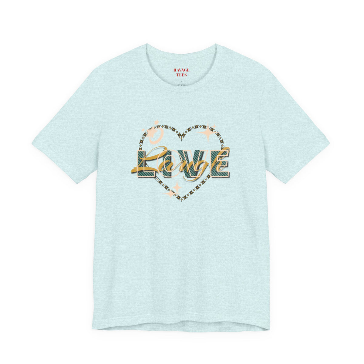 Liv Laugh Love Heart Graphic Tee