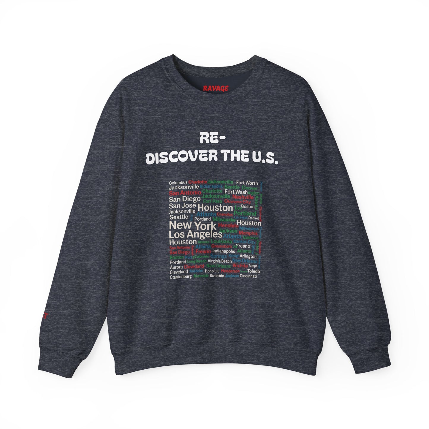 City Map Crewneck Sweatshirt