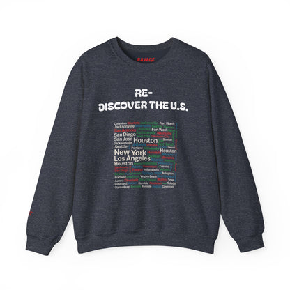 City Map Crewneck Sweatshirt