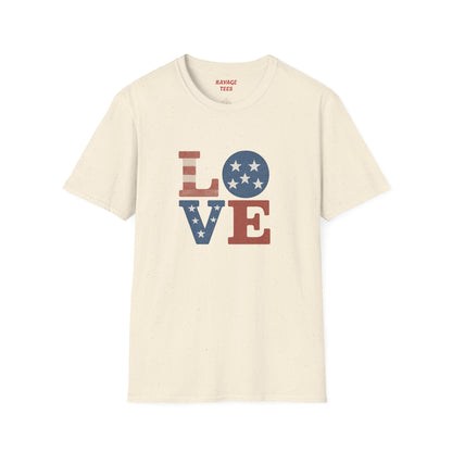 Soft Unisex Freedom & Love Graphic Tee | Gift & Daily Wear