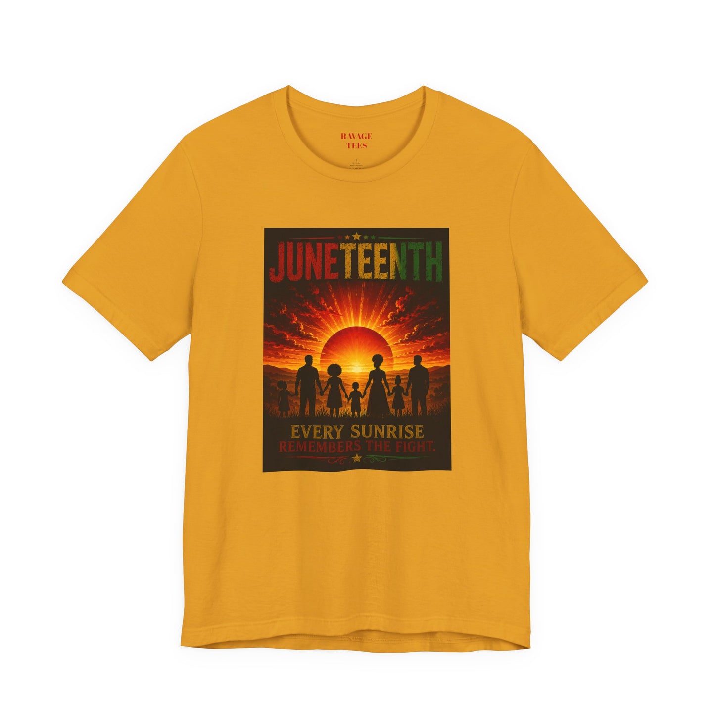 Juneteenth Sunrise Tee — "Every Sunrise" Celebration T-Shirt