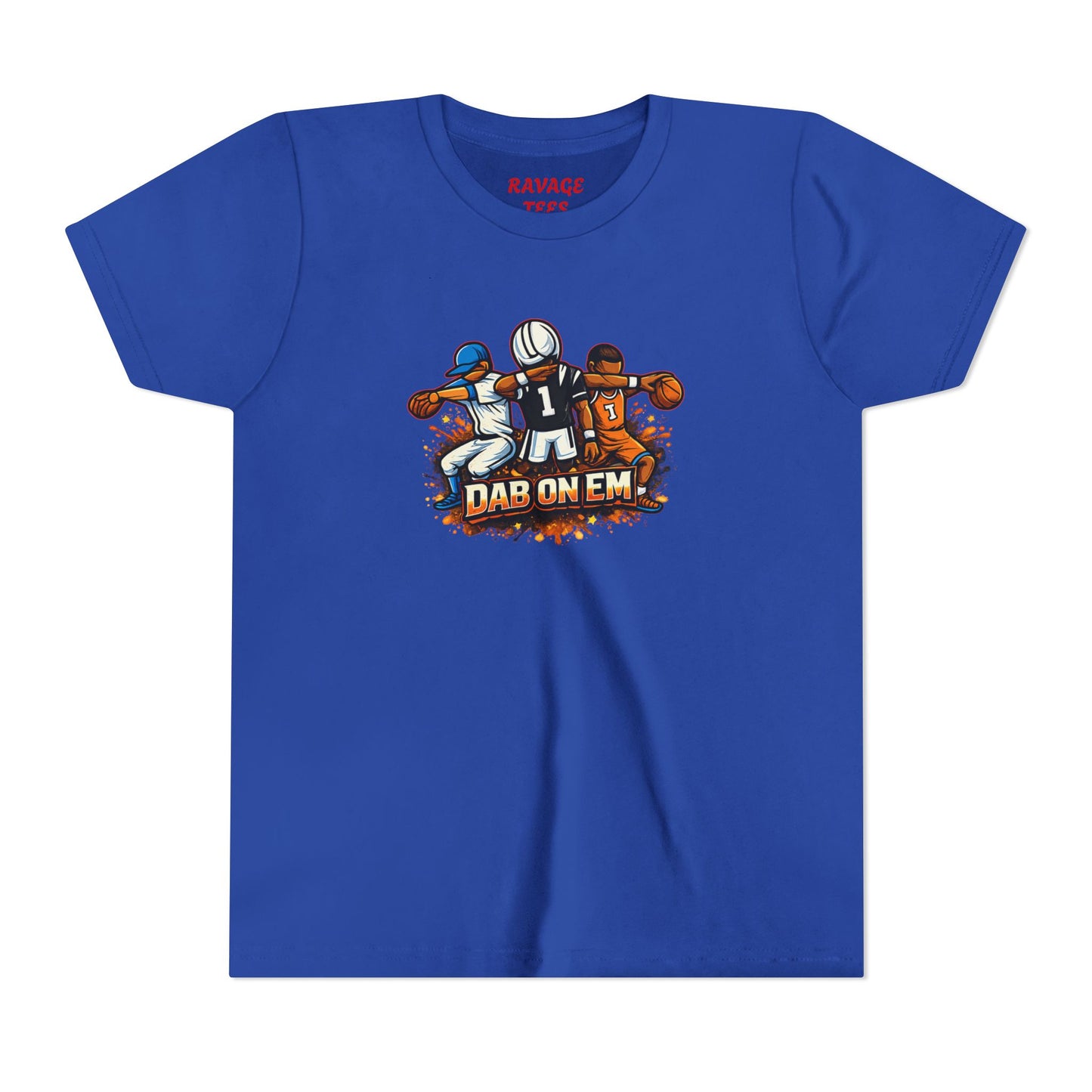 Youth Football Tee - 'Dab On Em' Kids Sports T-Shirt