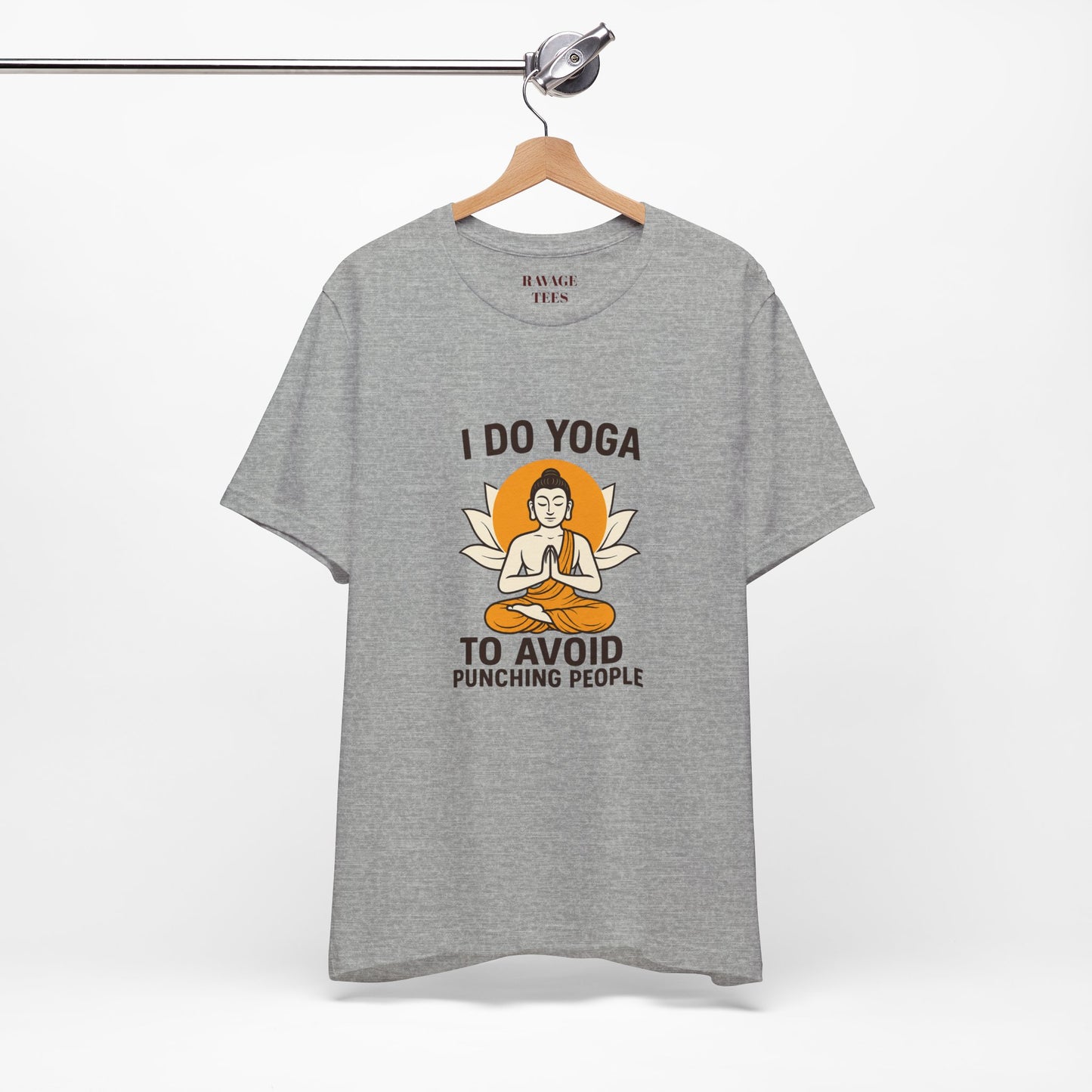 "I Do Yoga To Avoid Punching People"