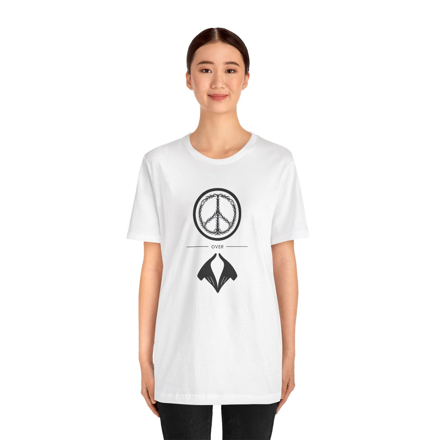 Peace Sign Unisex Jersey Tee
