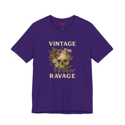 Vintage Skull Graphic Tee, Unisex Skull Shirt, Alternative Fashion, Edgy Vintage T-Shirt, Casual Streetwear Tee, Gift for Him/Her