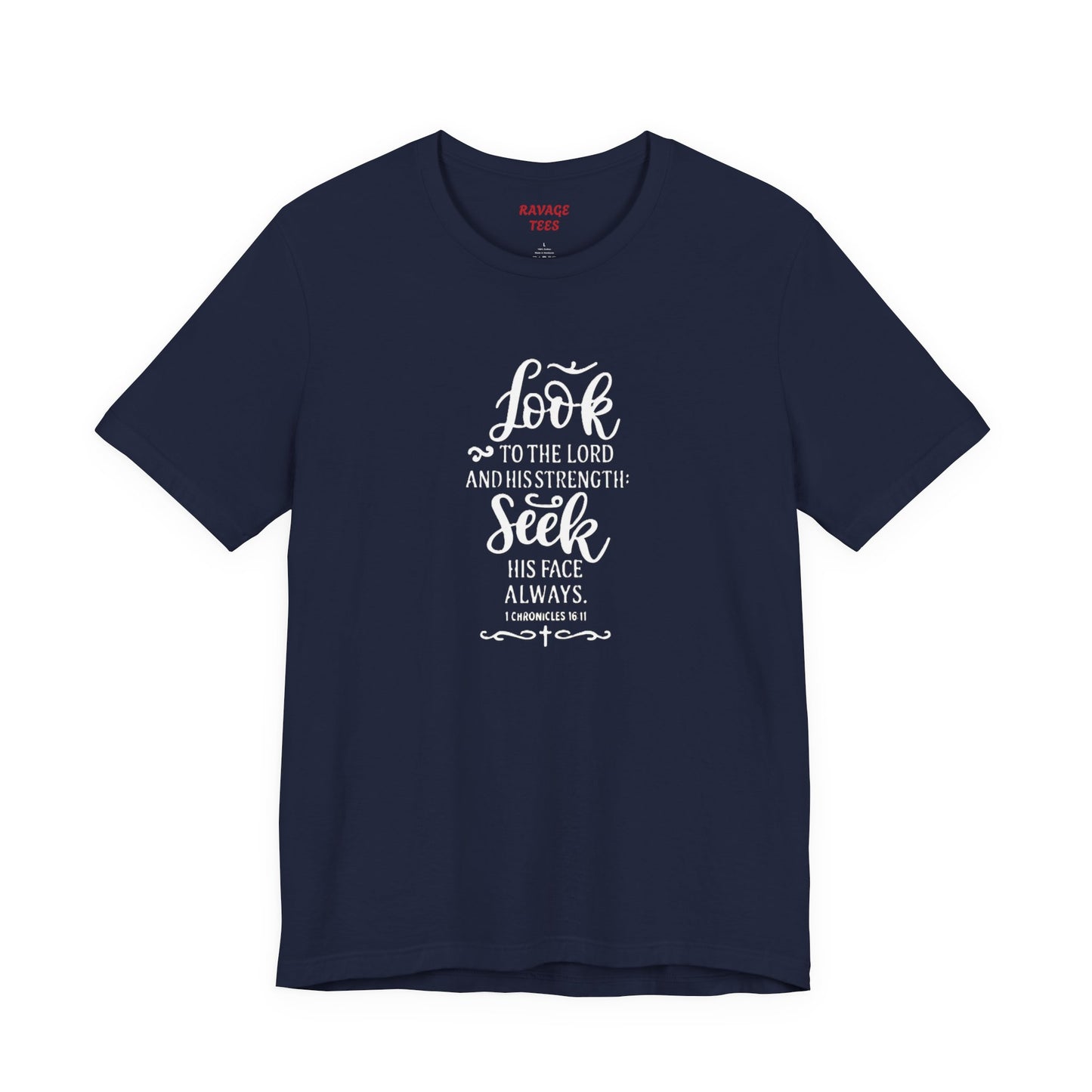 Seek His Guidance Tee: Inspirational Faith Quote Unisex T-Shirt