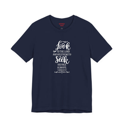 Seek His Guidance Tee: Inspirational Faith Quote Unisex T-Shirt