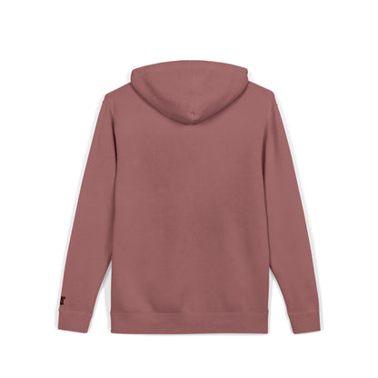 Shutt1eman Embroided Vintage Pigment Black-Dyed Hoodie
