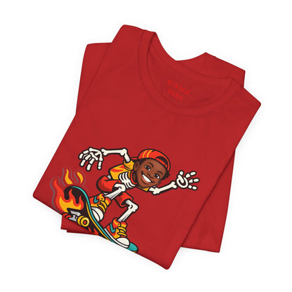 Skateboard Skeleton Tee