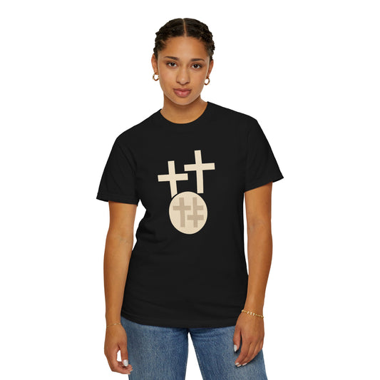 Calvary Cross Unisex T-Shirt – Faith-Based Apparel, Christian Symbol Tee, Everyday Casual Wear, Inspirational Gift