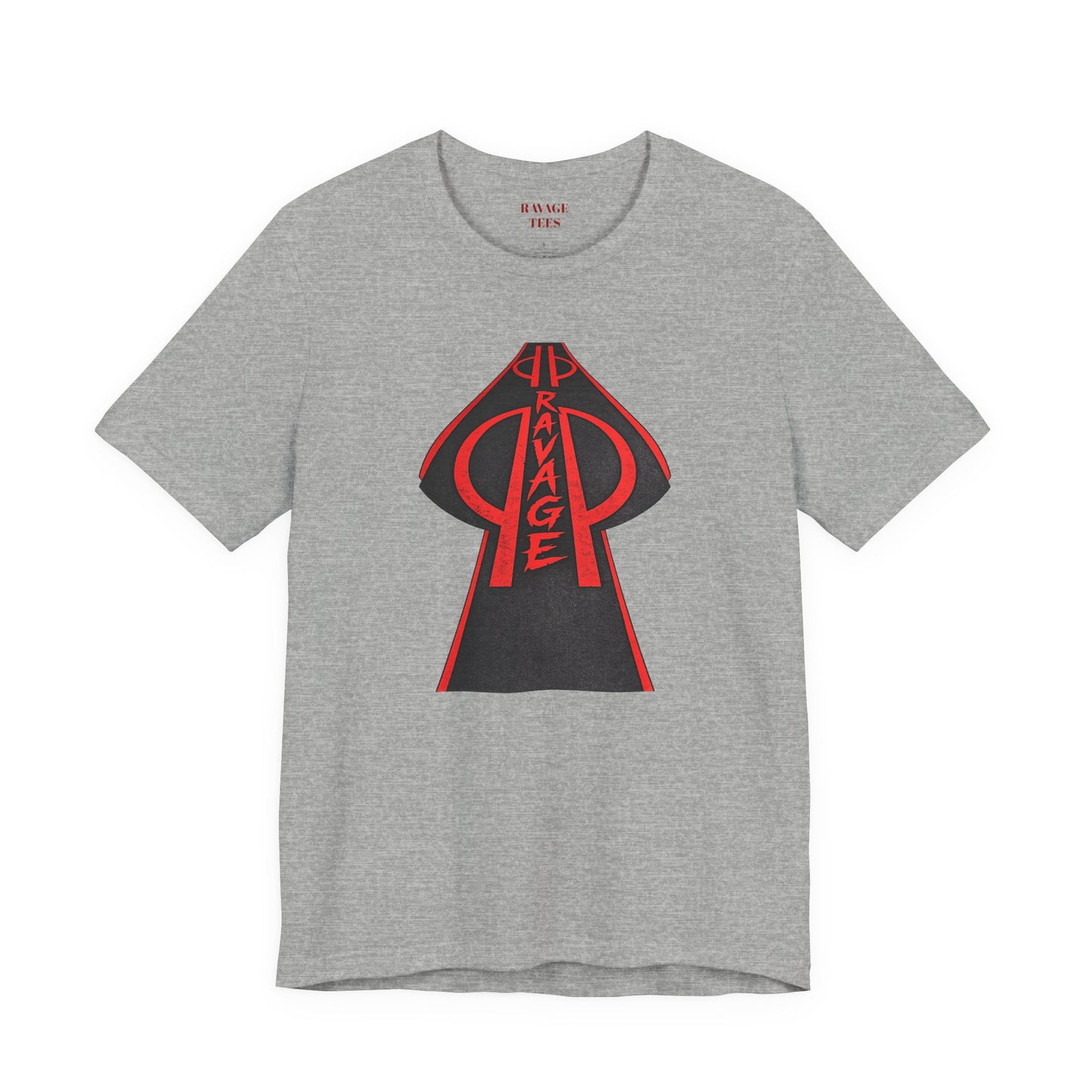 RAVAGE Black & Red Arrowhead Tee