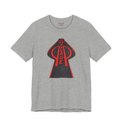 RAVAGE Black & Red Arrowhead Tee