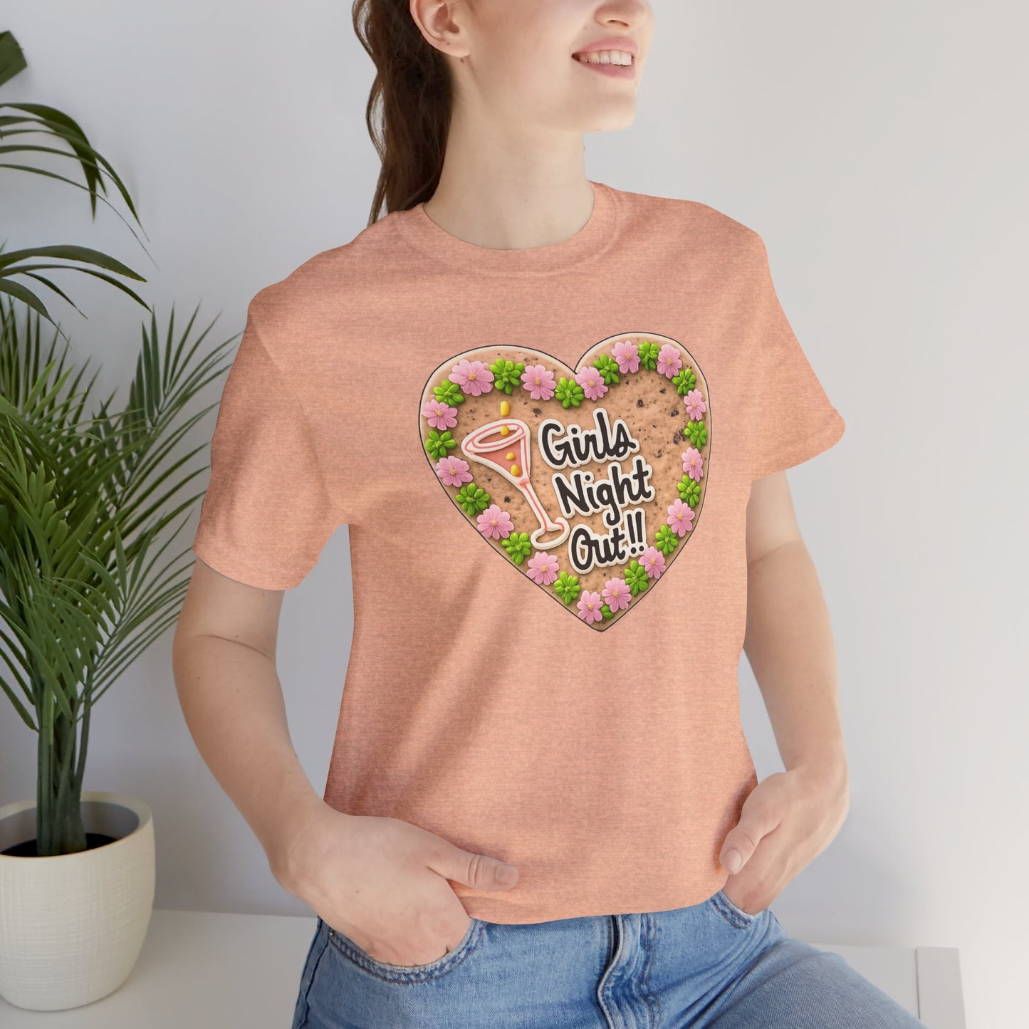 Girls Night Out Heart Tee