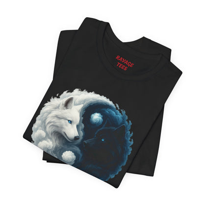 Yin Yang Wolves Tee