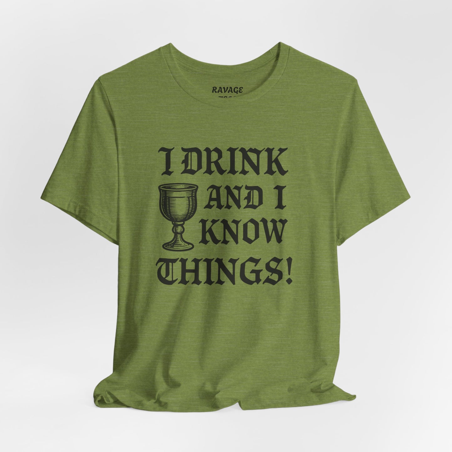 Funny Drinking Quotes Tee | Unisex Party T-Shirt | Alcohol Humor