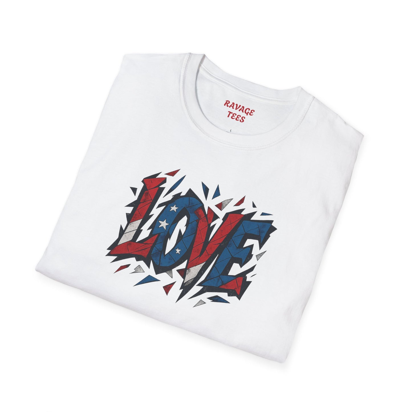 Soft Unisex Freedom & Love Graphic Tee | Gift & Daily Wear