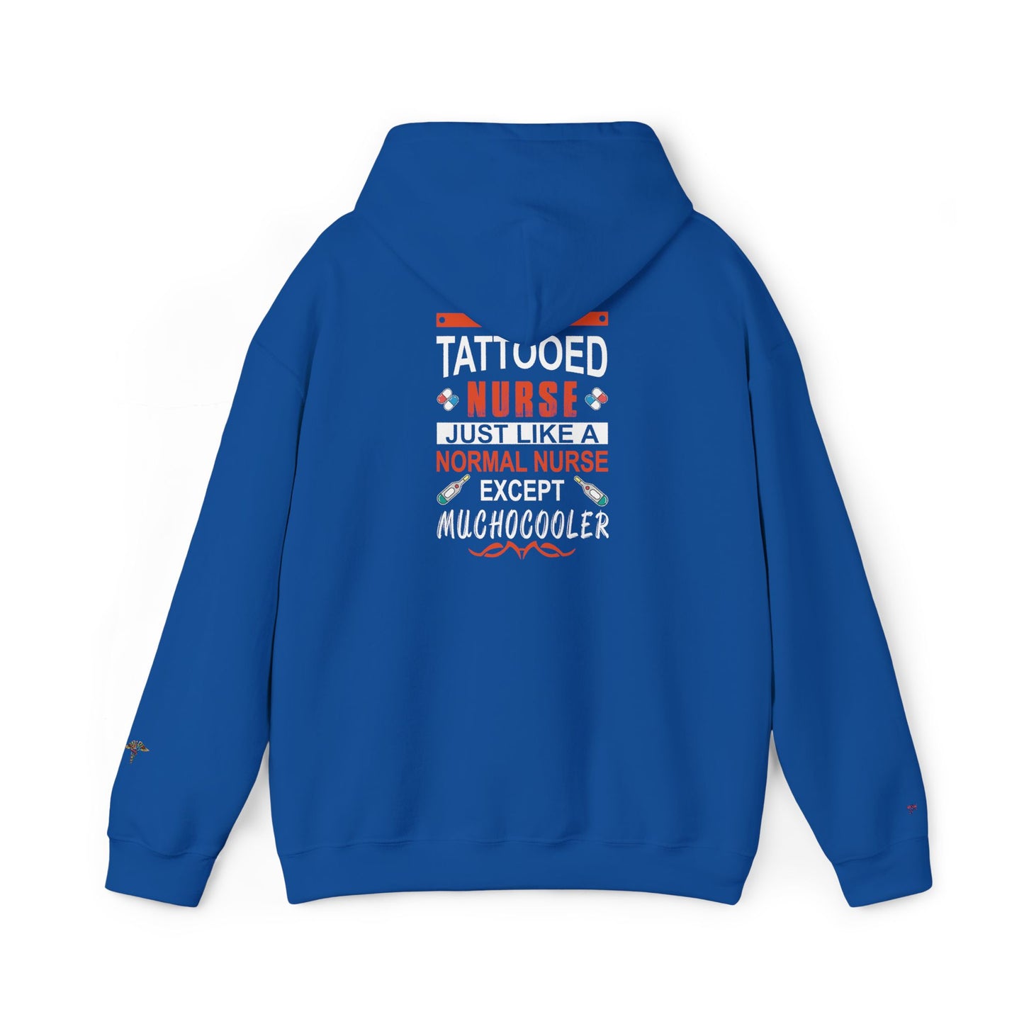 Tattooed Nurse Tee - Unisex Cotton Hoodie for Medical Professionals, Gifts for Nurses, Nurse Appreciation, Medical Humor Tee, Fun [...]