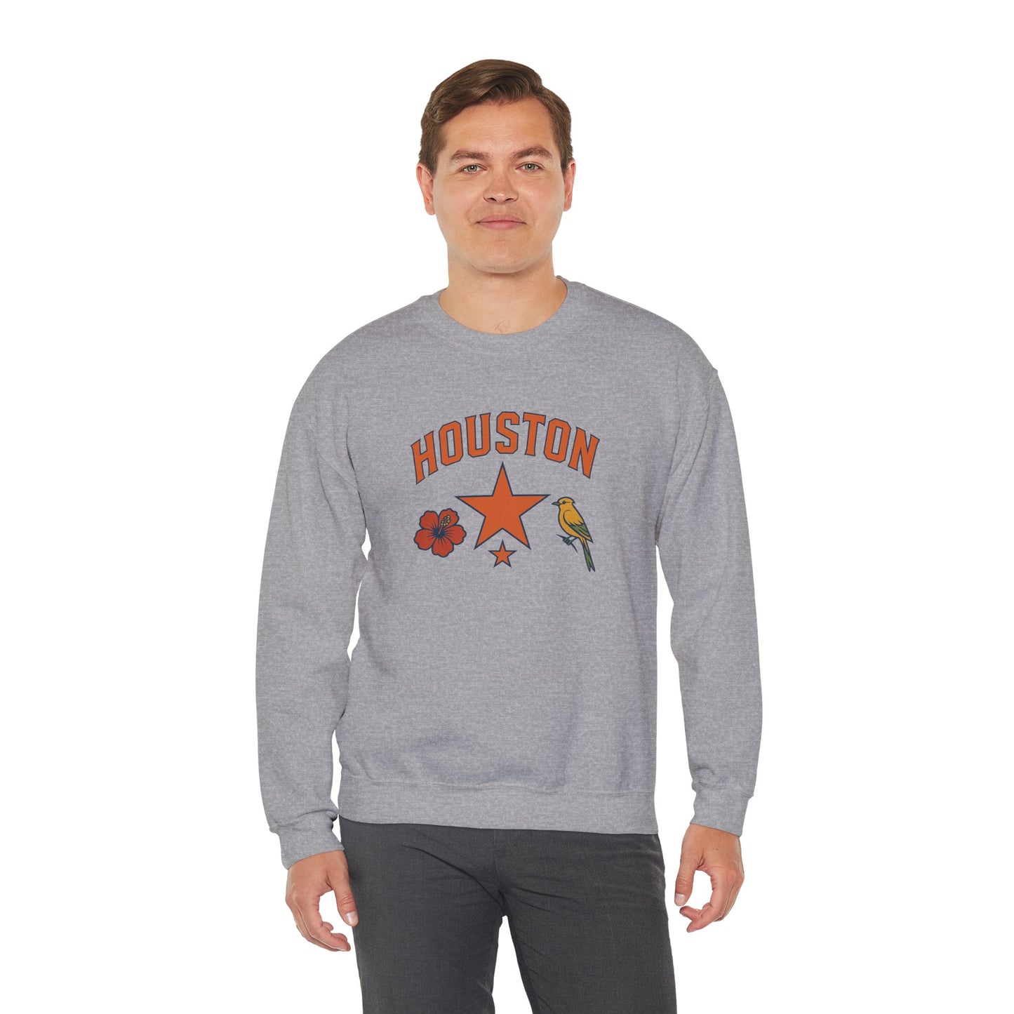 RAVAGE Houston(H-Town) Vibe Unisex Crewneck Sweatshirt