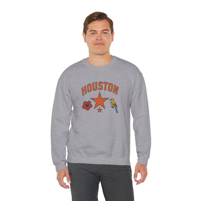 RAVAGE Houston(H-Town) Vibe Unisex Crewneck Sweatshirt